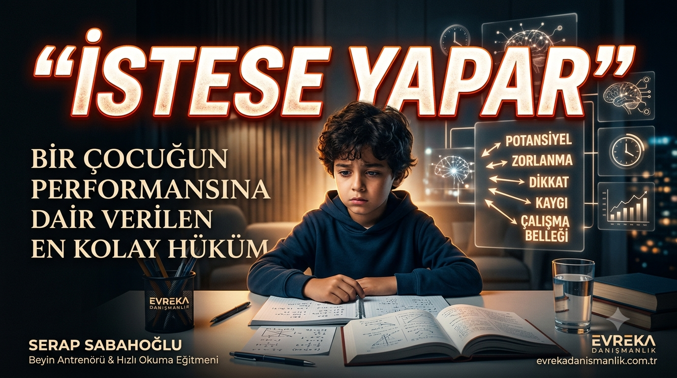 “İstese Yapar” mı? Bir Çocuğun Performansına Dair Verilen En Kolay Hüküm